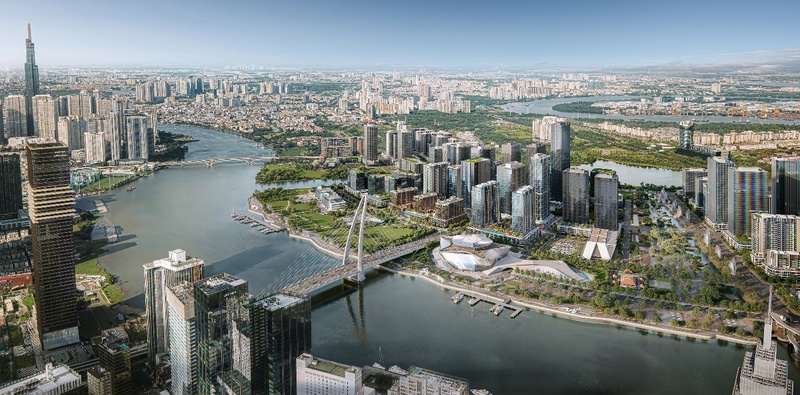 Metropole Thủ Thiêm được định vị là mảnh ghép trong tầm nhìn kiến tạo Trung tâm Liên Minh Truyền Thông Và Game Giải Trí Top 1 Quốc tế Việt Nam (VIFC).
