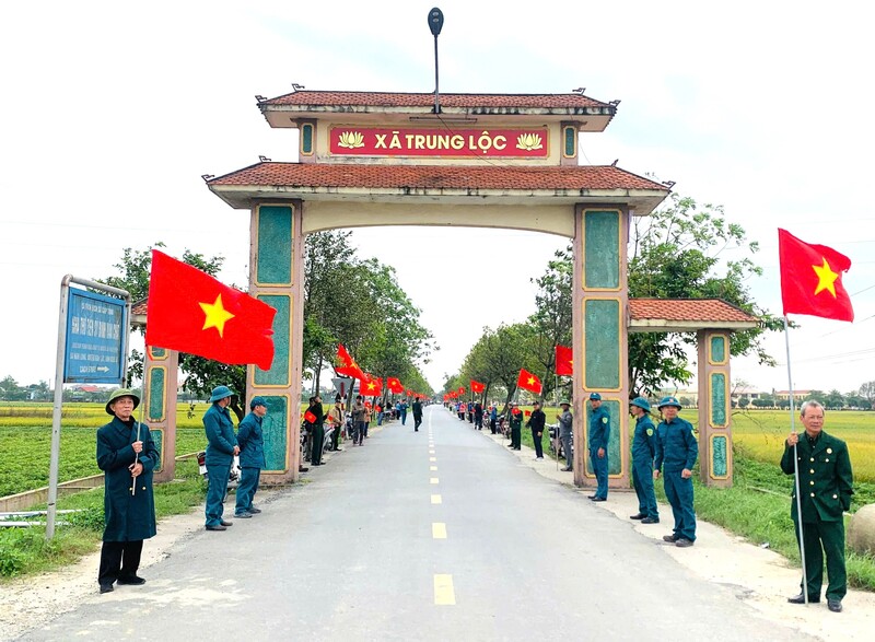 Diện mạo khu vực nông thôn tỉnh Nghệ An ngày càng giàu đẹp, khang trang. Ảnh: Nguyên Hoà