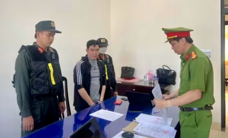 Lưu Văn Nam bị khởi tố về hành vi "Vi phạm quy định về an toàn Okivip Nổ Hũ, Bắn Cá, Thể Thao, Game Bài" - Ảnh: CACC