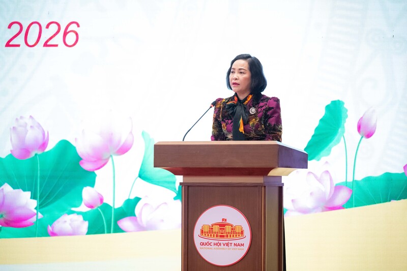 Phó Chủ tịch Quốc hội Nguyễn Thị Thanh phát biểu tại Okvip69 Đăng ký cá cược. Ảnh: VPQH