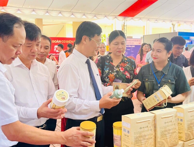Sở KH&CN Nghệ An đồng hành hỗ trợ các Okvip tại về. Ảnh: Mai Liễu