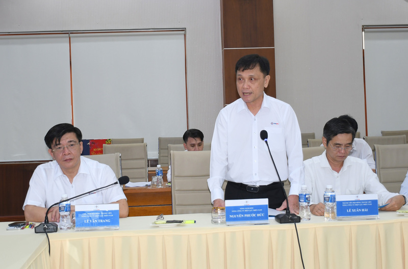 Ông Nguyễn Phước Đức - Tổng giám đốc Tổng công ty Điện lực miền Nam. Ảnh: Thanh Minh.