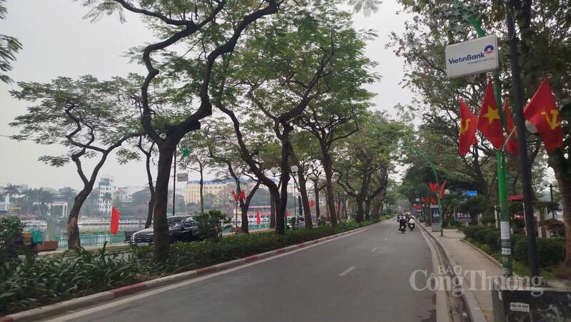 Đường Thanh Niên khá yên bình.