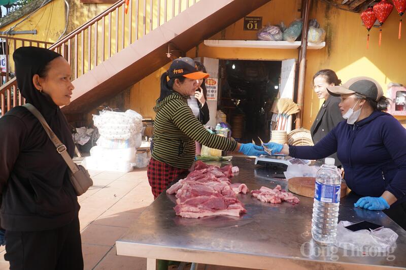 Tại chợ Hội An (phường Hội An) cũng ghi nhận sức mua tốt.