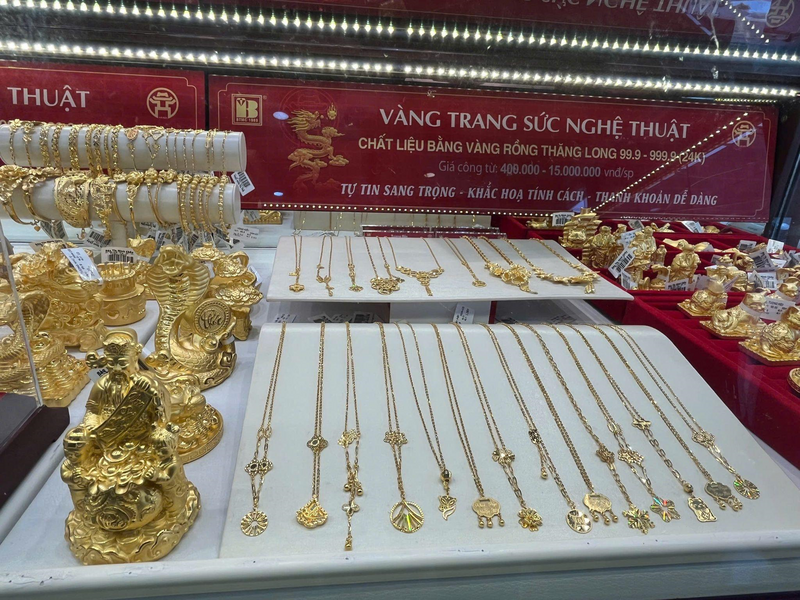 Giá vàng hôm nay ngày 15/02/2026. Ảnh: P.C