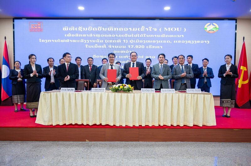 Lễ ký kết có sự tham dự của đại diện lãnh đạo hai bên diễn ra thành công tốt đẹp