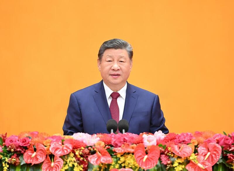 Chủ tịch Trung Quốc Tập Cận Bình đã gửi lời chúc mừng tết Nguyên đán tới toàn thể nhân dân Trung Quốc trong và ngoài nước. Ảnh: Xinhua.