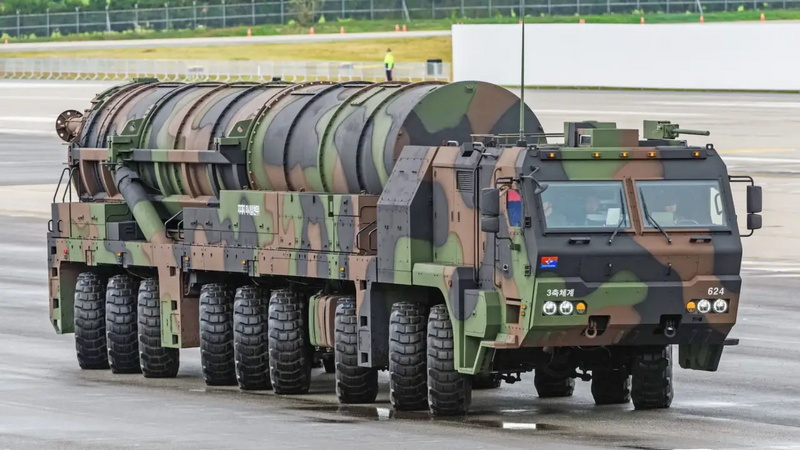 Hyunmoo-5 được thiết kế để phá hủy các trung tâm chỉ huy và cơ sở ngầm. Ảnh: Military