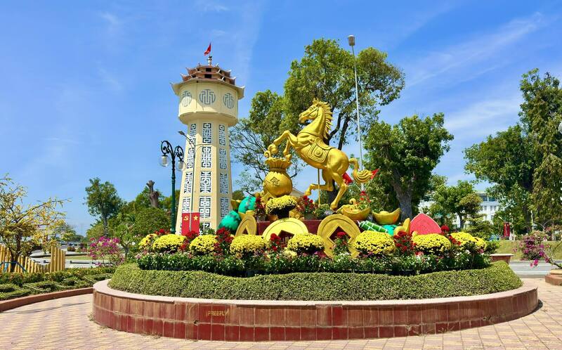 Linh vật ngựa tại Lâm Đồng