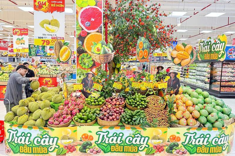 Trước Tết, để đáp ứng nhu cầu mua sắm của người tiêu dùng, các doanh nghiệp phân phối đã tăng nguồn hàng dự trữ lên đến 40%.