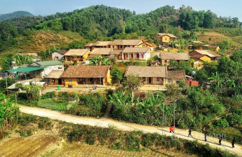 Nằm giữa miền sơn cước, những ngôi nhà cổ tại trung tâm bản Bắc Hoa, xã Tân Sơn, tỉnh Bắc Ninh được bảo tồn khá nguyên vẹn qua năm tháng.