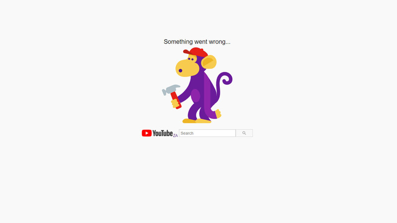 Youtube bị lỗi khiến hàng trăm nghìn người dùng bị ảnh hưởng. Ảnh minh hoạ.