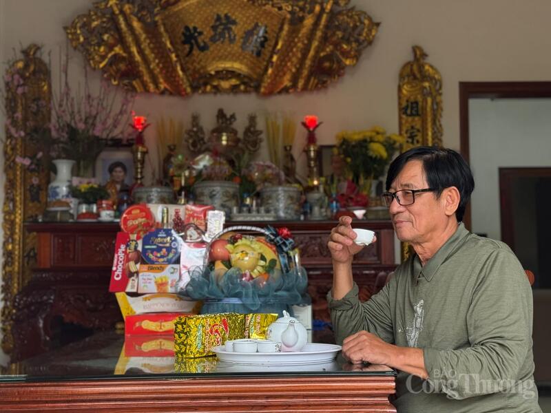 Ông ngoại tôi nói, có trà thì nhà mới có Tết