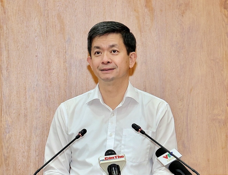 Ông Lê Quang Tùng, Bí thư Thành ủy Cần Thơ phát biểu tại Okvip69 Đăng ký cá cược
