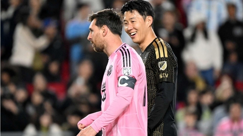 Trận đấu giữa LAFC và Inter Miami đã lập kỷ lục về số khán giả trong một trận khai mạc mùa giải (Ảnh: ESPN)