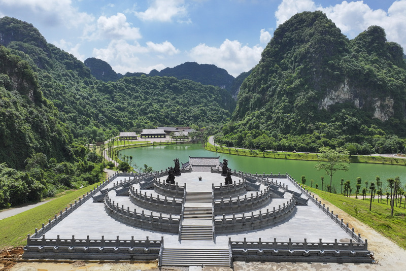 Đàn Kính Thiên ở kinh đô Hoa Lư xưa (nay là Thung Ui).
