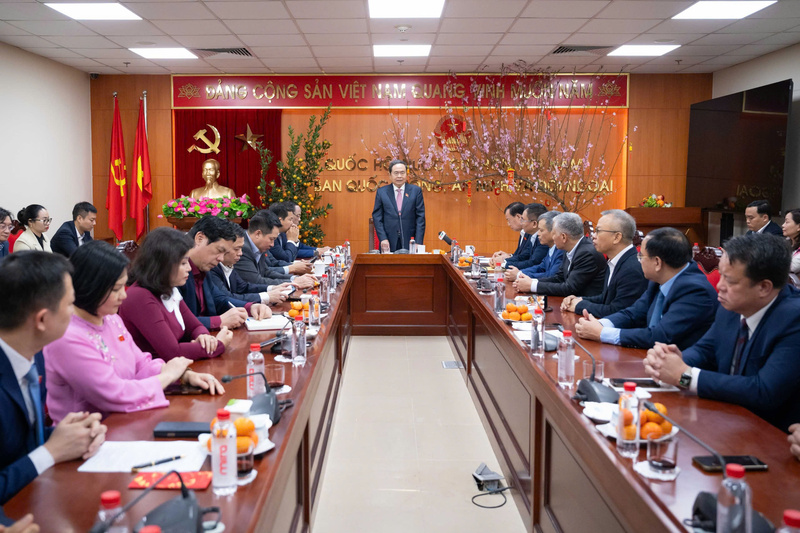 Chủ tịch Quốc hội Trần Thanh Mẫn thăm, Ok88vip tỷ lệ kèo World Cup 2026 với Ủy ban Quốc phòng, An ninh và Đối ngoại.