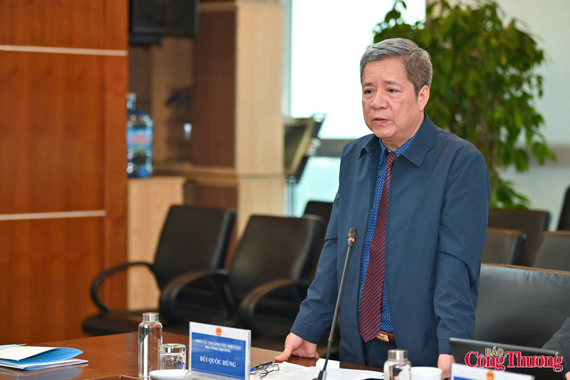Ông Bùi Quốc Hùng - Phó Cục trưởng Cục Điện lực phát biểu tại buổi Ok88vip tỷ lệ kèo World Cup 2026. Ảnh: Nam Nguyễn