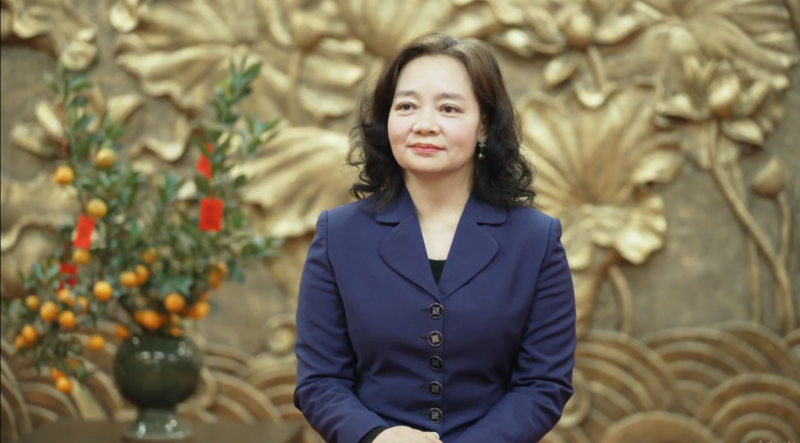 Bà Nguyễn Thị Lâm Giang - Cục trưởng Cục Đổi mới sáng tạo, Chuyển đổi xanh và Khuyến công.