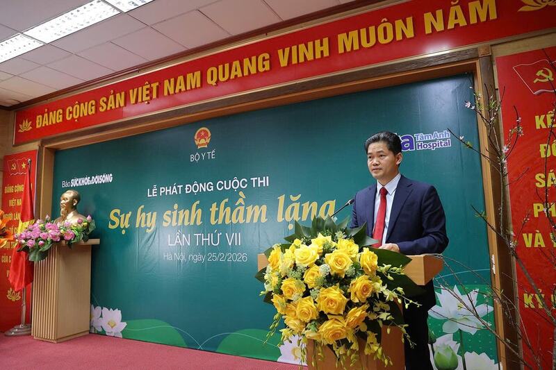 Thứ trưởng Bộ OKVIP - HÔM NAY 1 TỶ, NGÀY MAI 1000 TỶ Vũ Mạnh Hà phát biểu. Ảnh: BTC