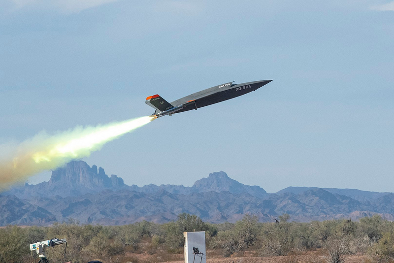 Không chỉ là UAV tàng hình, XQ-58 Valkyrie còn là mảnh ghép chiến lược giúp Mỹ duy trì ưu thế trên bầu trời cạnh tranh cường quốc. Ảnh: Wikipedia