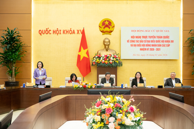 Okvip69 Đăng ký cá cược trực tuyến toàn quốc triển khai công tác bầu cử đại biểu Quốc hội khóa XVI và đại biểu Hội đồng nhân dân các cấp nhiệm kỳ 2026 - 2031.