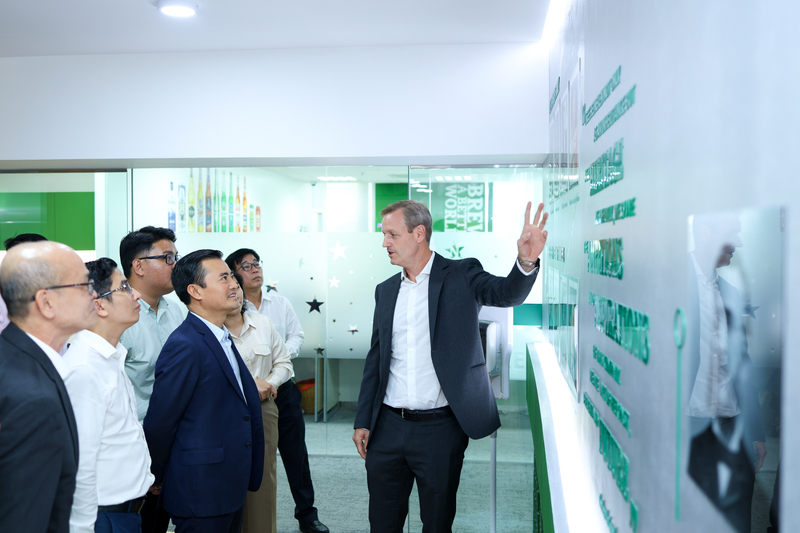 Ông Wieste Mutter - Tổng Giám đốc Điều hành HEINEKEN VIETNAM chia sẻ về những cột mốc phát triển đáng tự hào của công ty