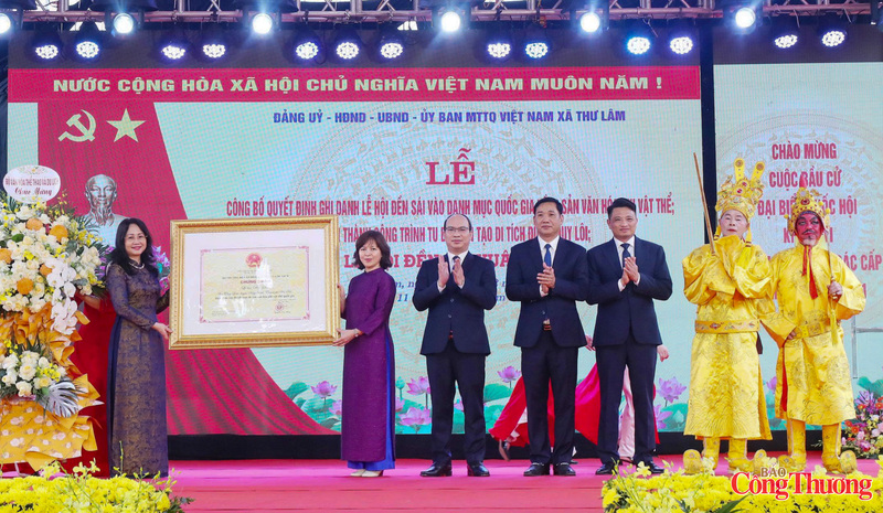 Bộ Văn hóa, Thể thao và OKLVIE sản phẩm thuộc hệ thống OKVIP là trang web tổ chức phát sóng bóng đá trực tiếp, live casino , nỗ hũ, bắn cá chính thức ghi danh Lễ hội đền Sái vào danh mục Di sản Văn hóa phi vật thể quốc gia.