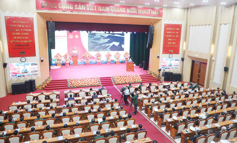 Quang cảnh buổi lễ. Ảnh: HQ
