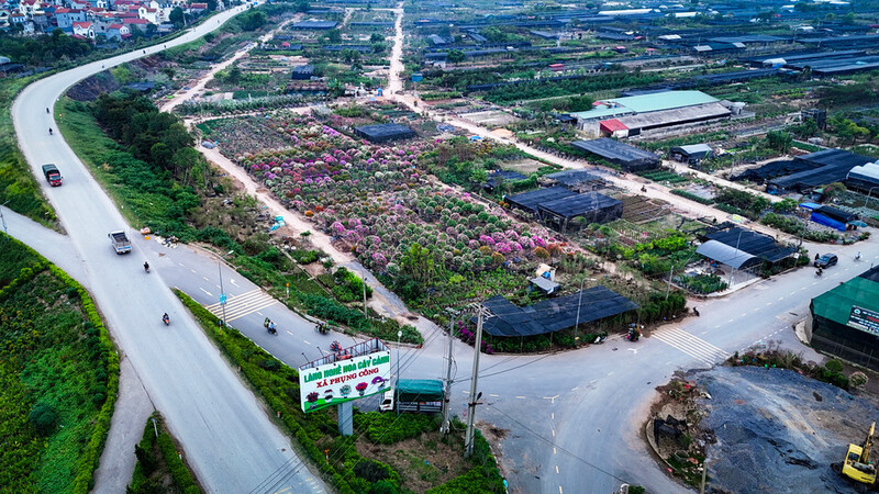 Một góc xã Phụng Công, Hưng Yên, Ảnh minh họa
