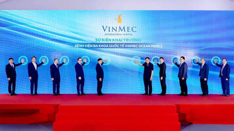 Bệnh viện Vinmec Ocean Park 2 chính thức khai trương và đi vào hoạt động.
