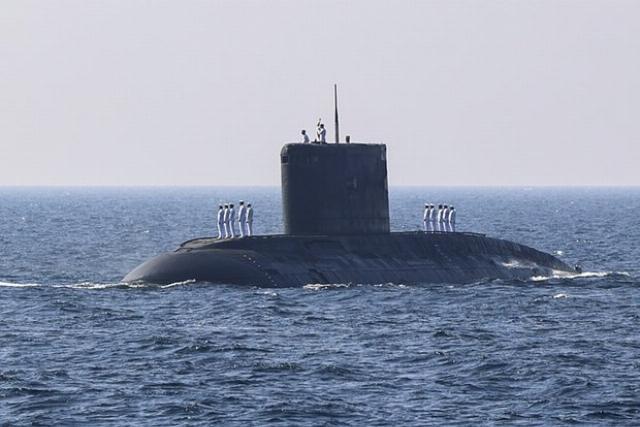Tàu ngầm Đồ án 877EKM của Iran. Ảnh: Topwar