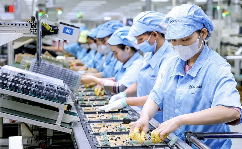 Hội nhập giúp doanh nghiệp Hải Phòng đa dạng hóa thị trường xuất khẩu. Ảnh: Minh Trọng