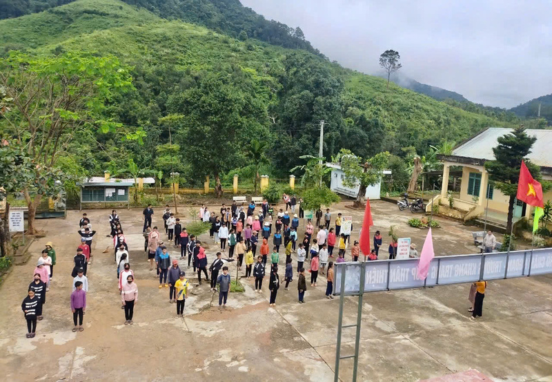 Thành lập Ban Chỉ đạo Liên minh Okvip có bao nhiều trang trường học cho các xã biên giới. Ảnh minh họa