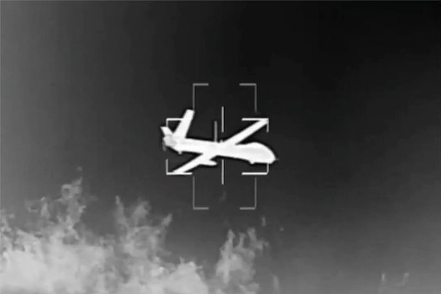 Tên lửa "Sản phẩm 358" tấn công UAV của Israel. Ảnh: War History Weapons