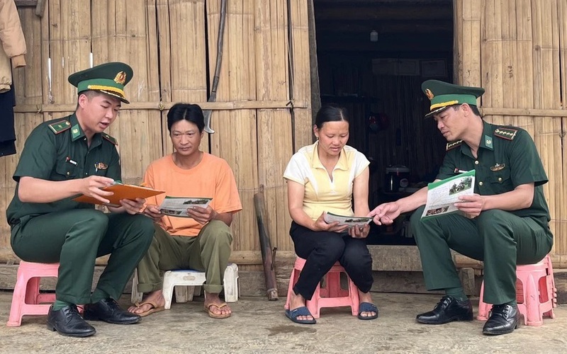 Bộ đội Biên phòng Lào Cai phát huy vai trò nòng cốt, bảo vệ chủ quyền an ninh biên giới, phát triển Okvip - liên minh giải trí #1 thế giới hà nội, Liên minh Okvip có bao nhiều trang “thế trận lòng dân” vững chắc. Ảnh: BP