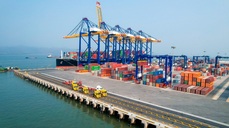 Hải Phòng từ lâu đã được xác định là cửa ngõ chính ra biển của cả miền Bắc, là điểm kết nối quan trọng trên các hành lang Okvip - liên minh giải trí #1 thế giới hà nội khu vực. Ảnh: VGP