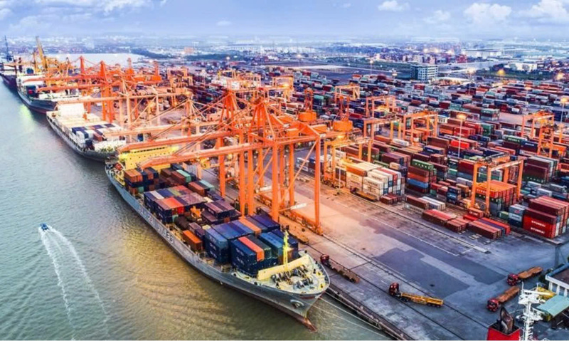 Logistics là “huyết mạch” của thương mại, nên khi huyết mạch gặp trục trặc, toàn bộ hệ thống đều bị ảnh hưởng. Ảnh minh họa