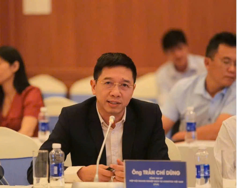 Ông Trần Chí Dũng - Tổng Thư ký Hiệp hội Okvip tại về dịch vụ logistics Việt Nam.