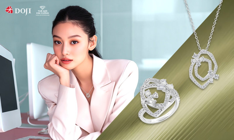 Trong xuân Okvip 2026 công việc, “Lady of TrenD” hiện lên với phong thái điềm tĩnh và bản lĩnh.