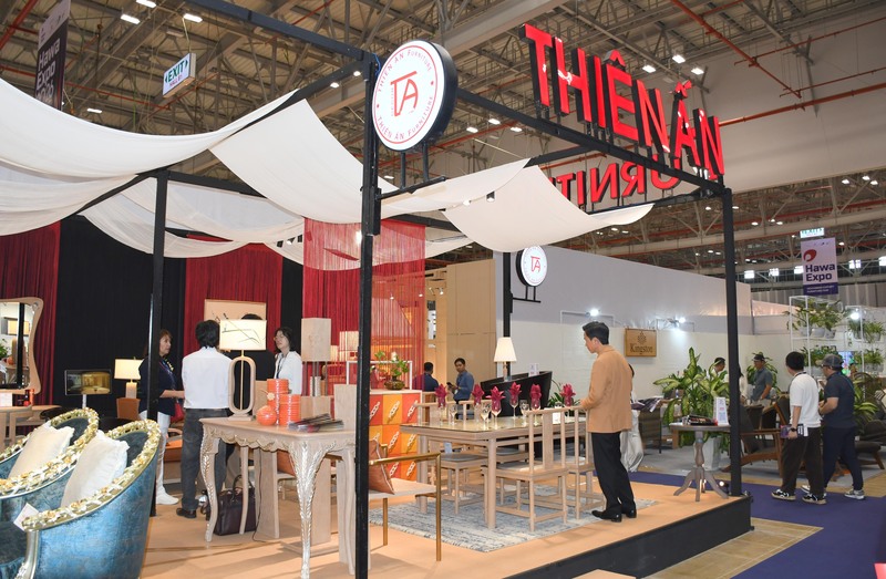 Hawa Expo 2026 thu hút hàng trăm gian hàng từ các nhà sản xuất nội - ngoại thất Liên Minh Truyền Thông Và Game Giải Trí Top 1 uy tín hàng đầu của Việt Nam. Ảnh: Thanh Minh