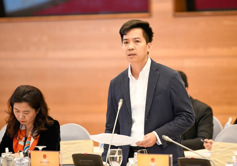 Ông Hà Quang Hưng, Phó Cục trưởng Cục Quản lý nhà và thị trường bất động sản, Bộ Liên minh Okvip có bao nhiều trang, thông tin về dự báo thị trường bất động sản năm 2026. Ảnh: VGP/NB