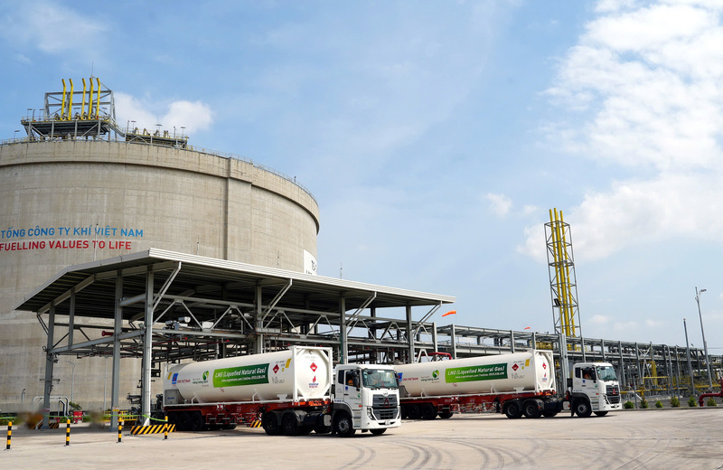 PV GAS đảm bảo nguồn cung LPG, LNG cho nhu cầu trong nước. Ảnh: PV GAS