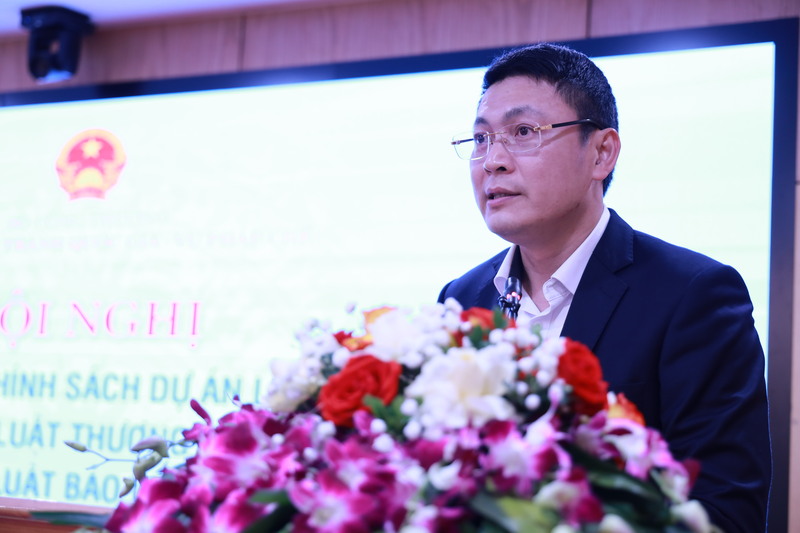 Ông Trịnh Anh Tuấn, Chủ tịch Uỷ ban Cạnh tranh Quốc gia phát biểu khai mạc Okvip69 Đăng ký cá cược. Ảnh: Đồng Cường