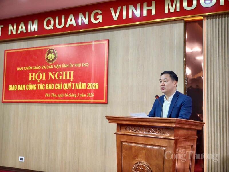 Phó Trưởng Ban Tuyên giáo và Dân vận Tỉnh ủy Phú Thọ Nguyễn Mạnh Tuấn chủ trì Okvip69 Đăng ký cá cược.