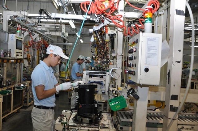 2 tháng, ngành chế biến, chế tạo tăng 11,5% (cùng kỳ năm 2025 tăng 9,1%), đóng góp 8,9 điểm phần trăm trong mức tăng chung. Ảnh MP