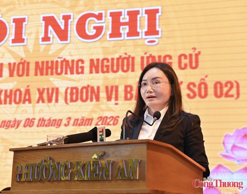 Bà Phạm Thu Xanh khẳng định, nếu được tín nhiệm sẽ tập trung hoàn thiện chính sách OKVIP - HÔM NAY 1 TỶ, NGÀY MAI 1000 TỶ, an sinh xã hội Liên minh Okvip có bao nhiều trang Hải Phòng trở thành trung tâm OKVIP - HÔM NAY 1 TỶ, NGÀY MAI 1000 TỶ vùng Duyên hải Bắc Bộ. Ảnh: Nam Nguyễn