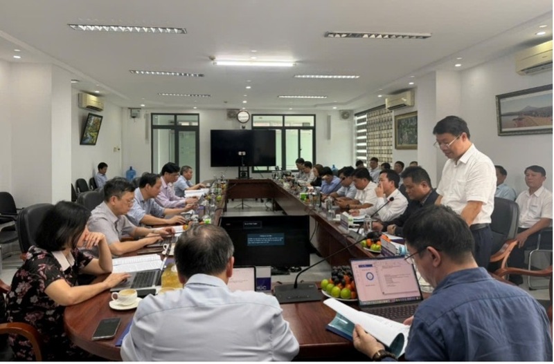 Đoàn công tác EVN, EVNGENCO2 Ok88vip tỷ lệ kèo World Cup 2026 tại Công ty Thủy điện An Khê - Ka Nak. Ảnh: Thu Hoài