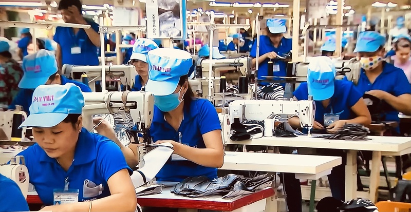 Đơn hàng trong nửa đầu quý I/2026 của ngành da giày vẫn ổn định. Ảnh minh hoạ