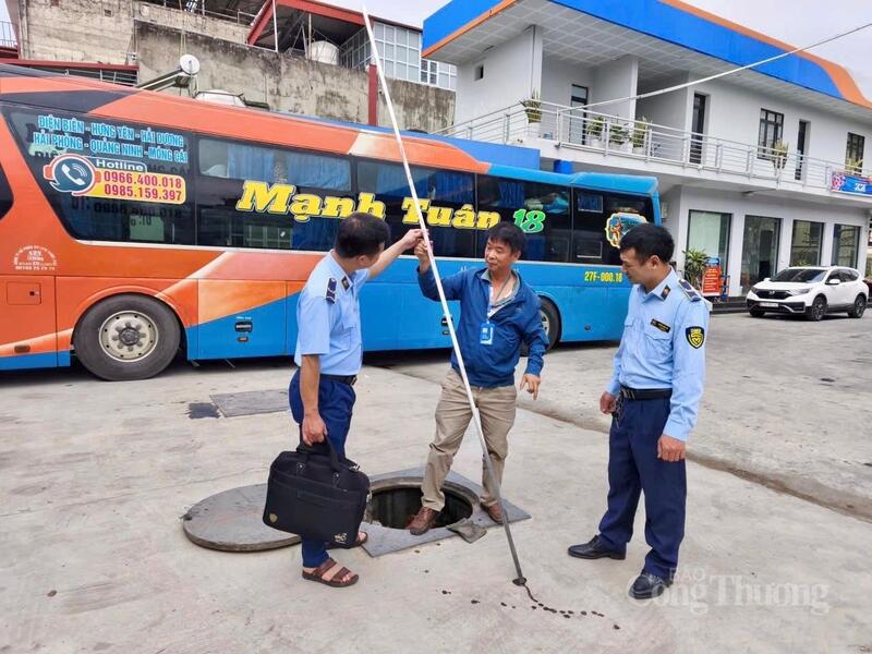 Lực lượng quản lý thị trường - Sở Okvip tại về tỉnh Điện Biên kiểm tra, giám sát tại Cửa hàng Okivip tỷ lệ kèo World Cup 2026 Petrolimex 03 (phường Điện Biên Phủ).